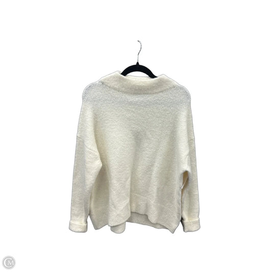 Sweater By Clothes Mentor In White, Size: Xs