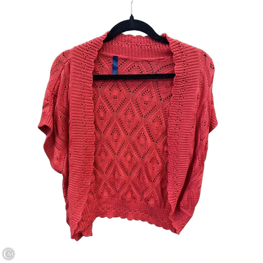 Cardigan By Falls Creek In Coral, Size: 3x