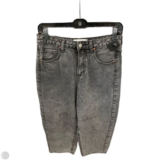 Jeans Wide Leg By Clothes Mentor In Grey Denim, Size: 4