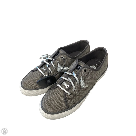 Shoes Sneakers By Sperry In Grey, Size: 7