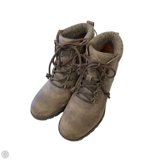 Boots Ankle Heels By Sperry In Brown, Size: 8