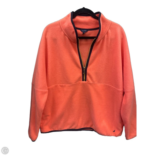 Jacket Fleece By Nautica In Pink, Size: Xl