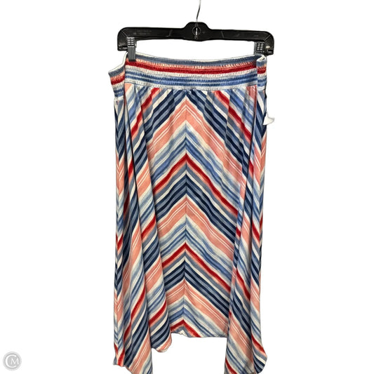 Skirt Maxi By Time And Tru In Multi-colored, Size: Xl
