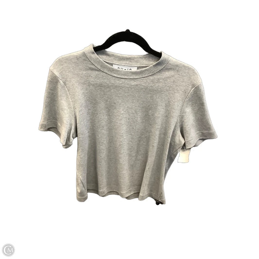 Top Short Sleeve By Clothes Mentor In Grey, Size: L