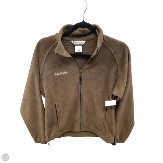 Sweatshirt Collar By Columbia In Brown, Size: M