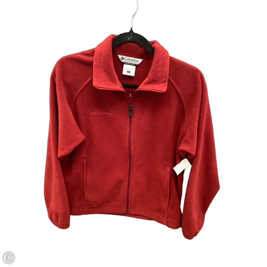 Sweatshirt Collar By Columbia In Red, Size: M