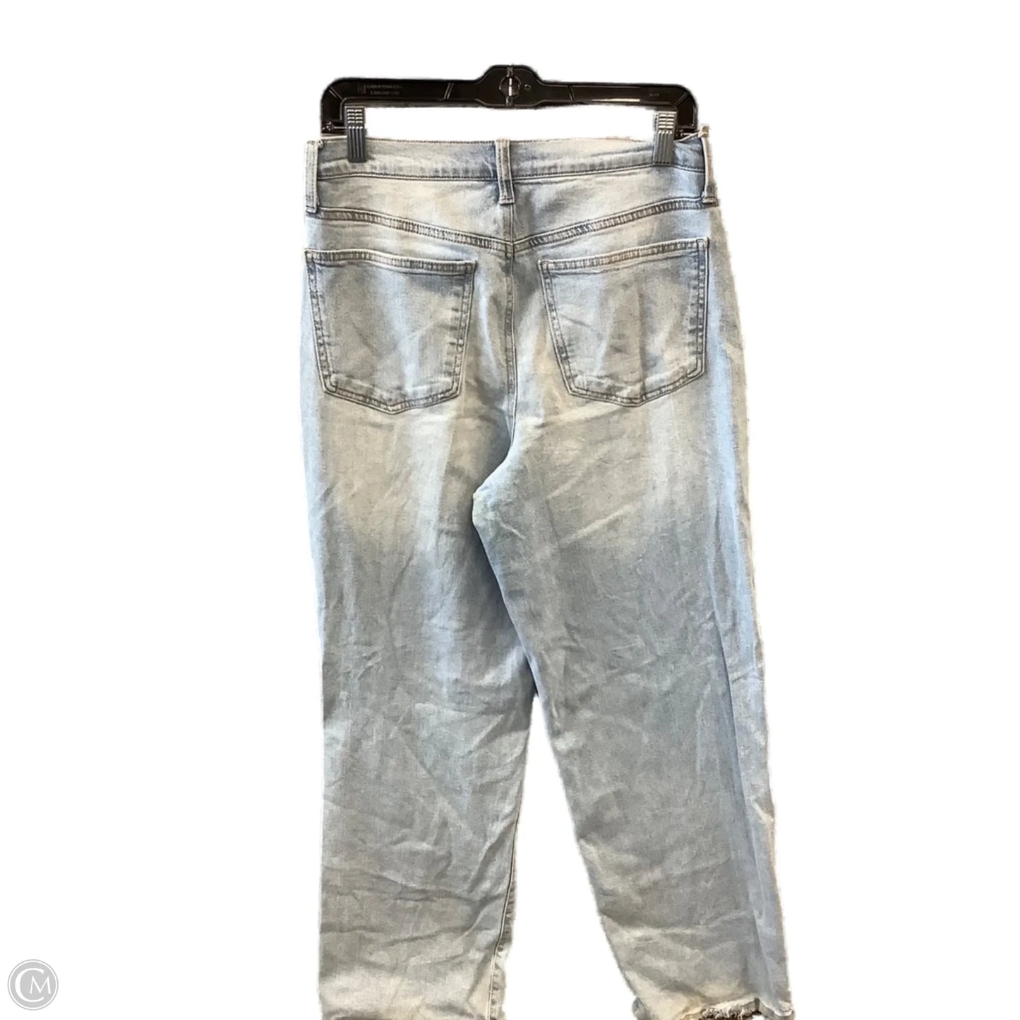 Jeans Straight By Celebrity Pink In Blue Denim, Size: L