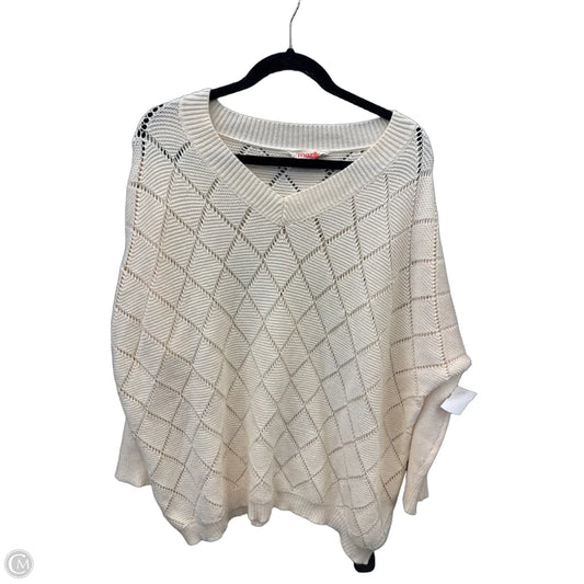 Sweater By Mazik In Beige, Size: M