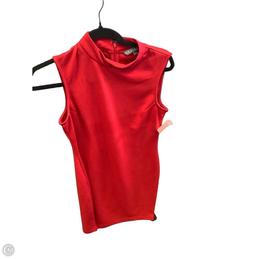 Dress Casual Midi By Sharagano In Red, Size: S