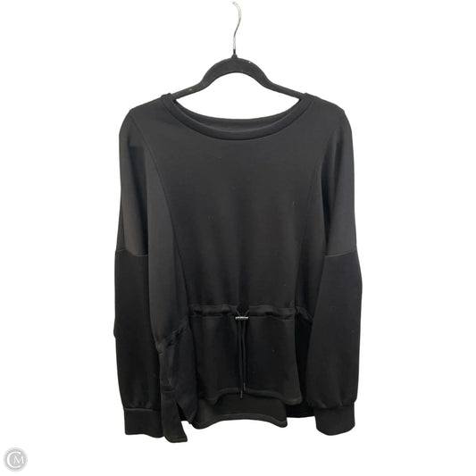 Top Long Sleeve By Simply Vera In Black, Size: Xxl