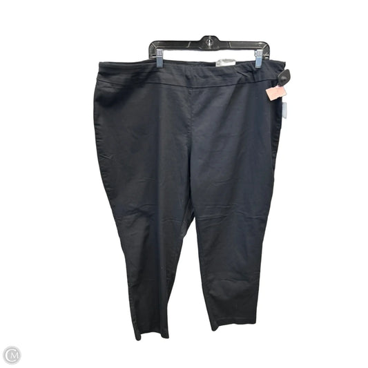 Pants Dress By Croft And Barrow In Black, Size: 22