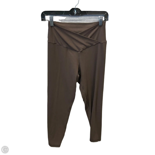 Athletic Leggings By Aerie In Brown, Size: L