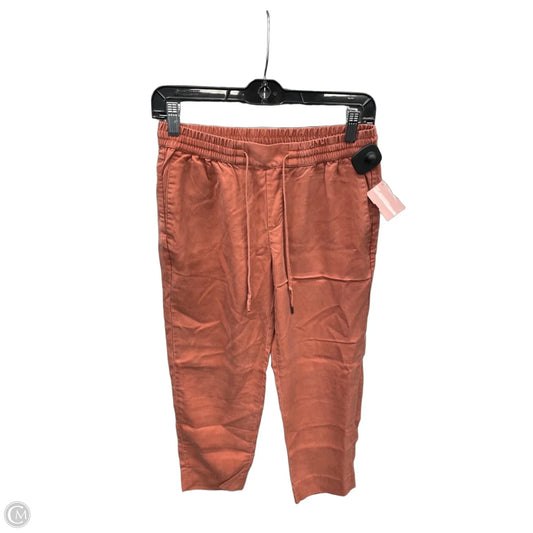 Pants Linen By Banana Republic In Orange, Size: 2