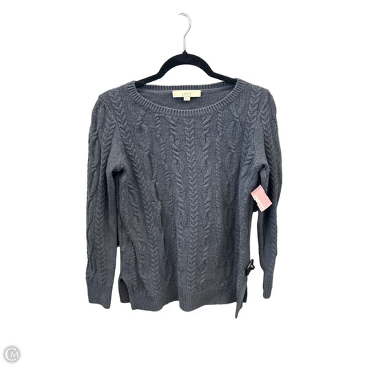 Sweater By Loft In Grey, Size: S