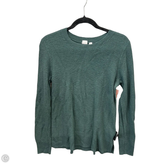 Top Long Sleeve By Gap In Green, Size: S