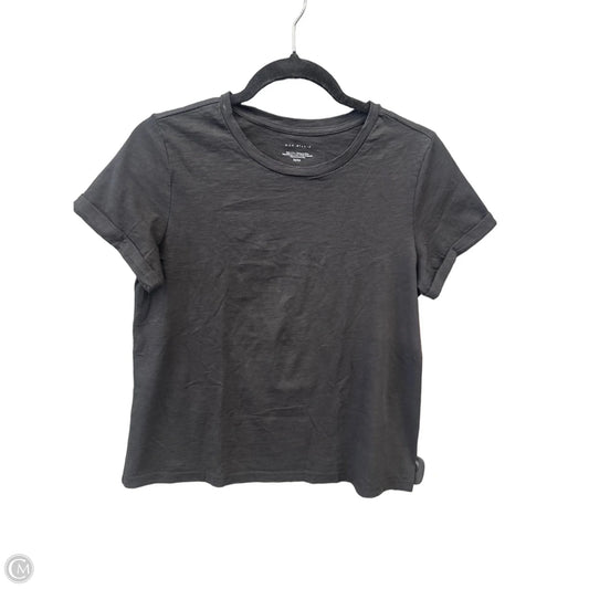 Top Short Sleeve By Max Studio In Black, Size: M