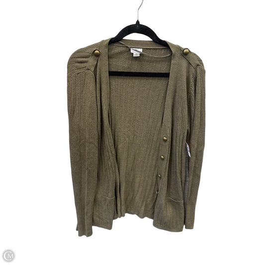 Cardigan By Worthington In Green, Size: Xl