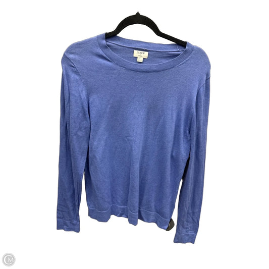 Top Long Sleeve By J. Crew In Blue, Size: L