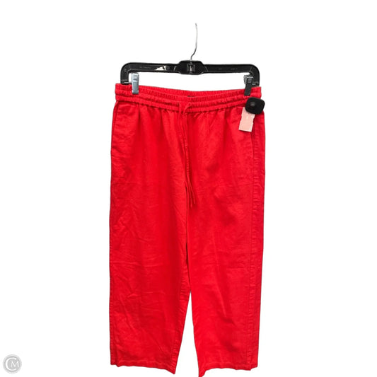 Pants Wide Leg By J. Crew In Red, Size: 6