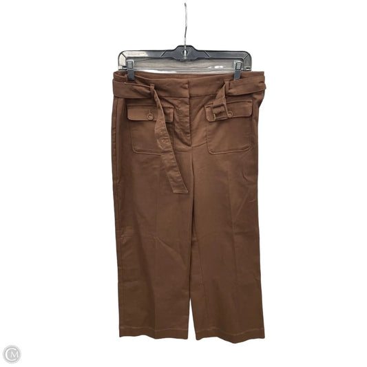 Pants Wide Leg By Loft In Brown, Size: 8