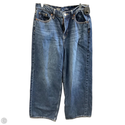 Jeans Wide Leg By Old Navy In Blue Denim, Size: 6