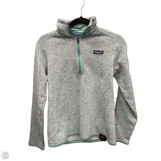 Sweatshirt Collar By Patagonia In Blue, Size: M