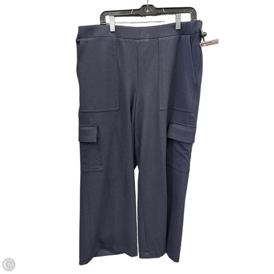 Pants Wide Leg By Lane Bryant In Navy, Size: 16