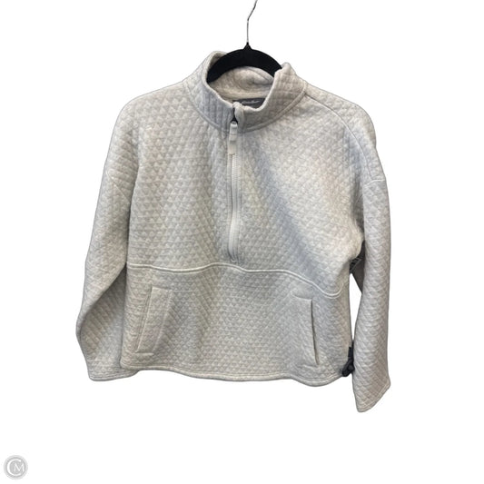 Sweatshirt Collar By Eddie Bauer In Grey, Size: M
