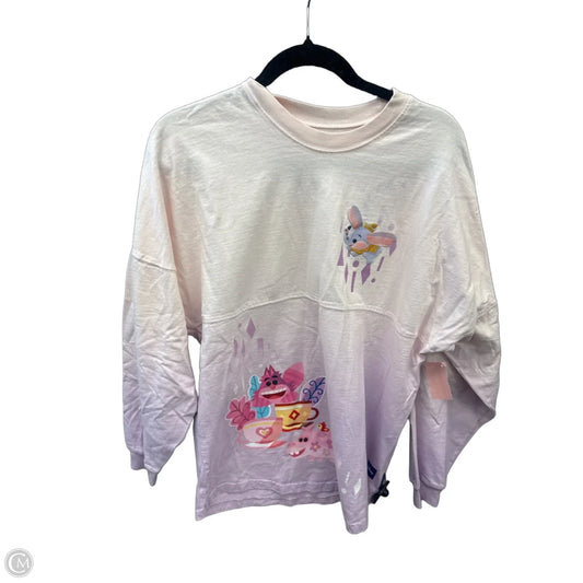 Top Long Sleeve By Disney In Ombre Print, Size: S