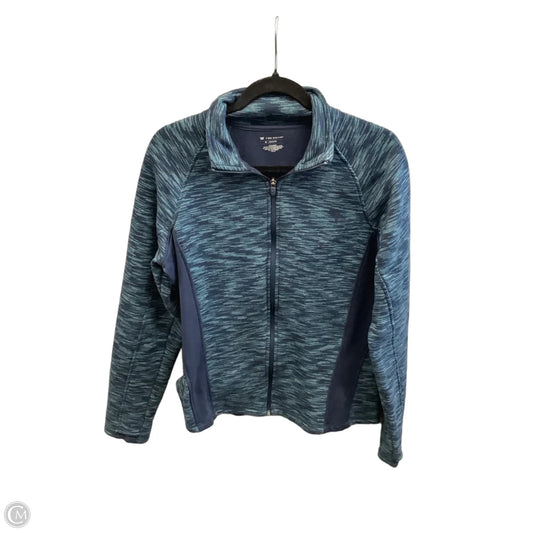 Athletic Sweatshirt Collar By Tek Gear In Blue, Size: Xl