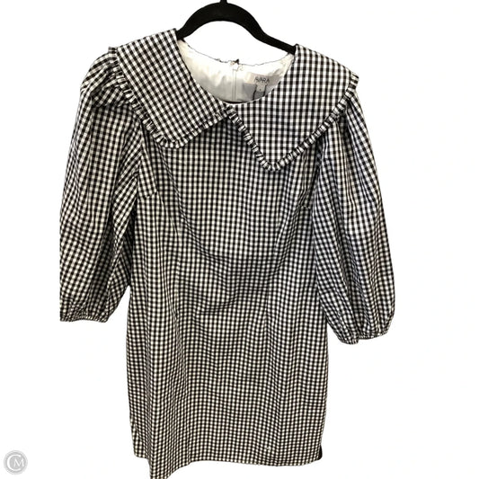 Dress Casual Midi By Avara In Checkered Pattern, Size: L