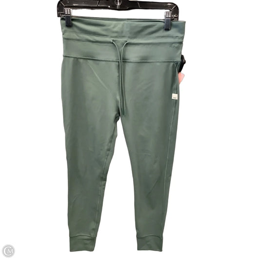 Athletic Leggings By Vuori In Green, Size: L