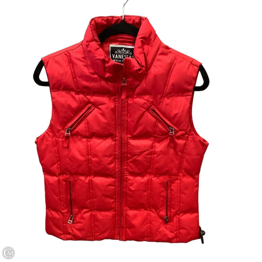 Vest Puffer & Quilted By Clothes Mentor In Red, Size: M