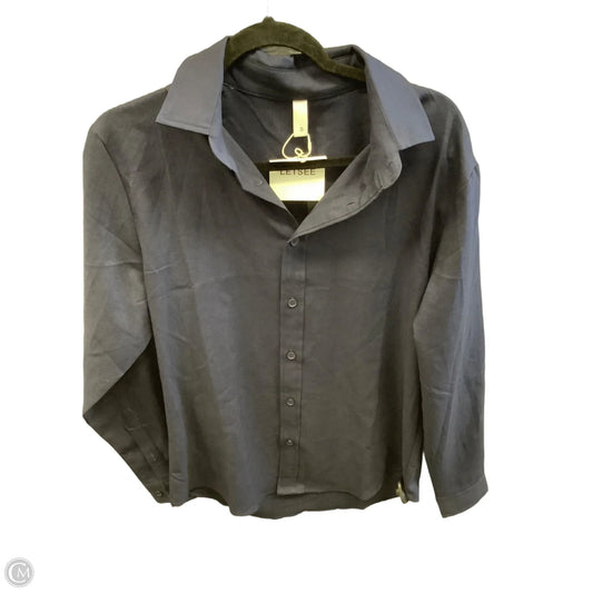 Top Long Sleeve By Clothes Mentor In Navy, Size: S