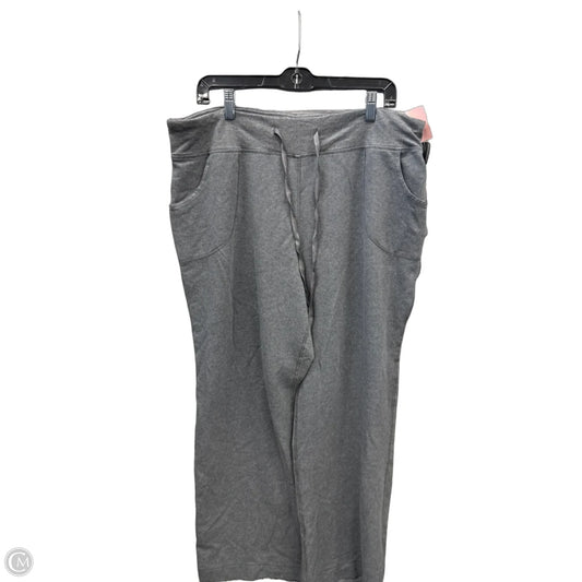 Pants Lounge By Lane Bryant In Grey, Size: Xxl