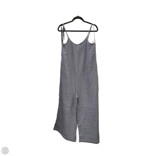 Jumpsuit By Clothes Mentor In Blue, Size: L