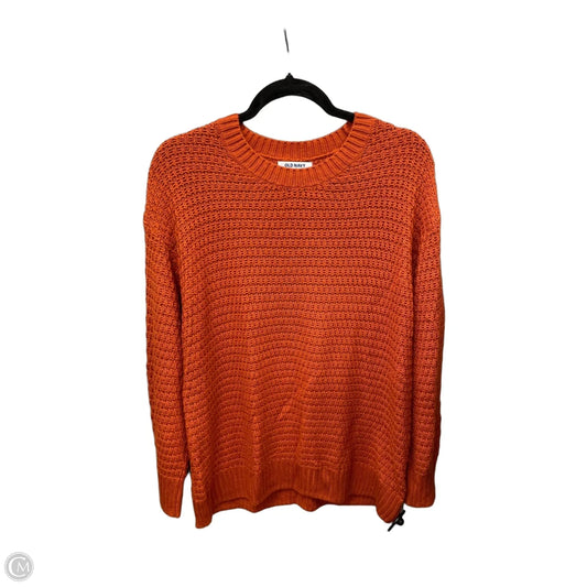 Sweater By Old Navy In Orange, Size: M