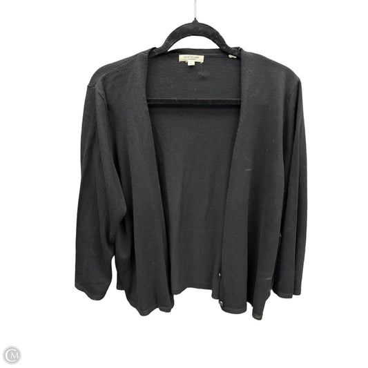 Cardigan By Max Studio In Black, Size: Xl
