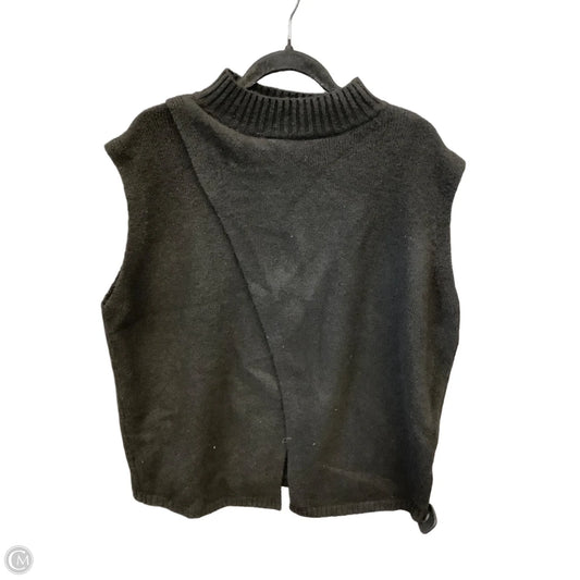 Vest Sweater By Shein In Black, Size: Xxl