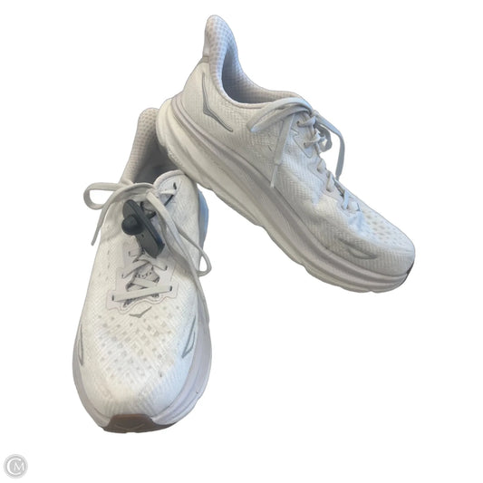 Shoes Athletic By Hoka In White, Size: 9.5
