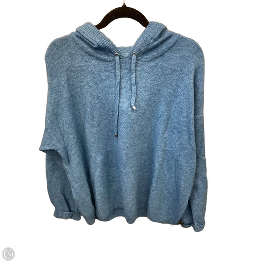 Sweatshirt Hoodie By Cece In Blue, Size: Xl