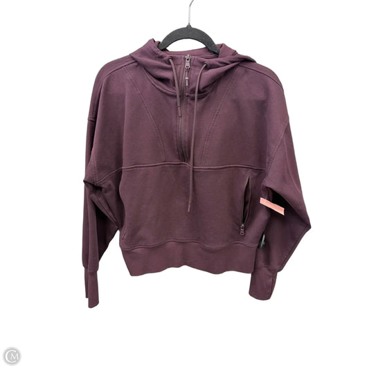 Athletic Sweatshirt Hoodie By Old Navy In Maroon, Size: L