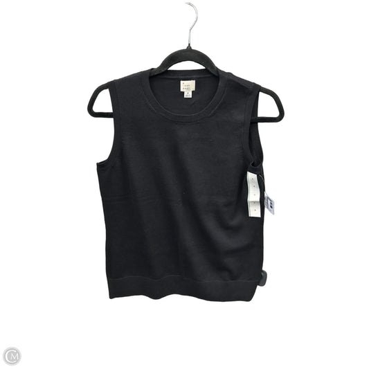Top Sleeveless By A New Day In Black, Size: M