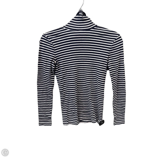 Top Long Sleeve By J. Crew In Striped Pattern, Size: Xs