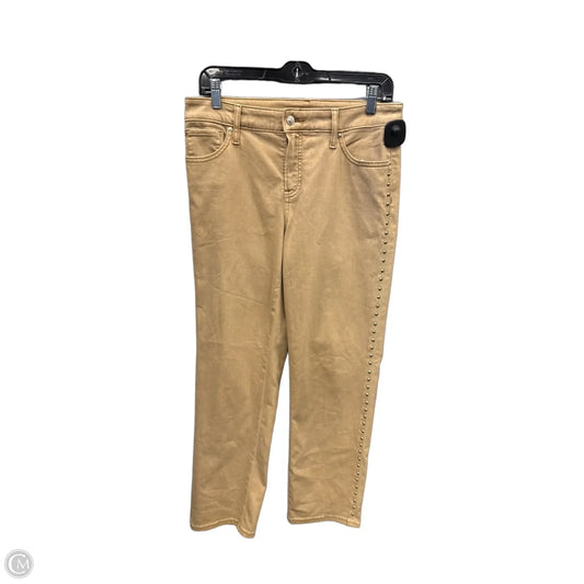 Jeans Skinny By Chicos In Brown Denim, Size: 4