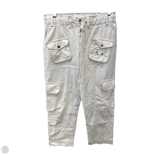 Jeans Straight By Free People In White Denim, Size: 2