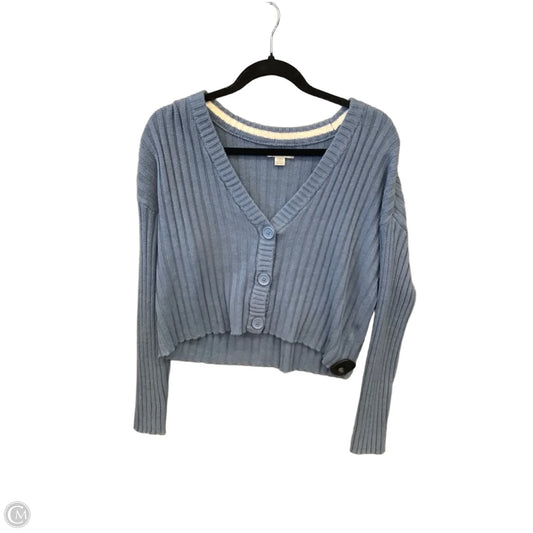 Cardigan By American Eagle In Blue, Size: Sp