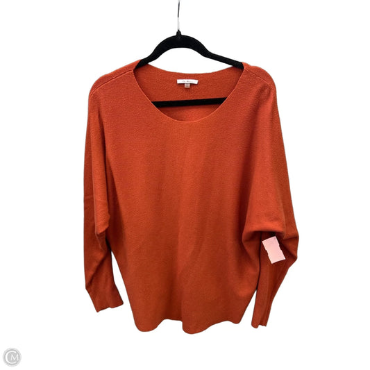 Top Long Sleeve By Vila Milano In Orange, Size: Xl