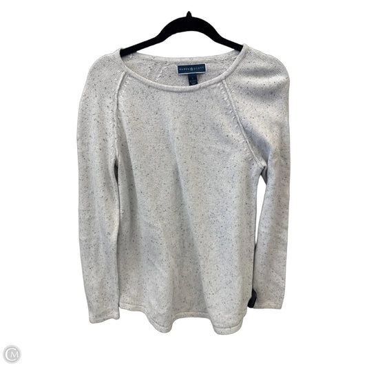 Top Long Sleeve By Karen Scott In White, Size: S