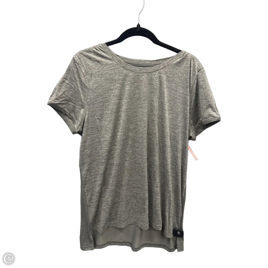 Athletic Top Short Sleeve By Champion In Green, Size: Xl